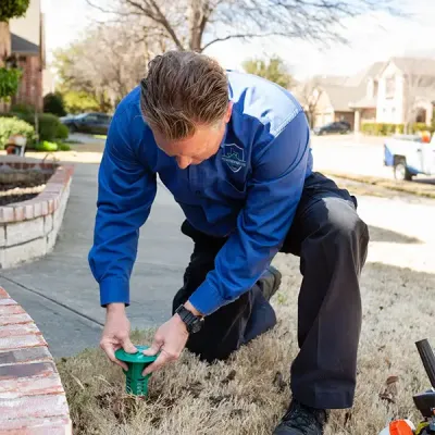 placing termite bait stations around house